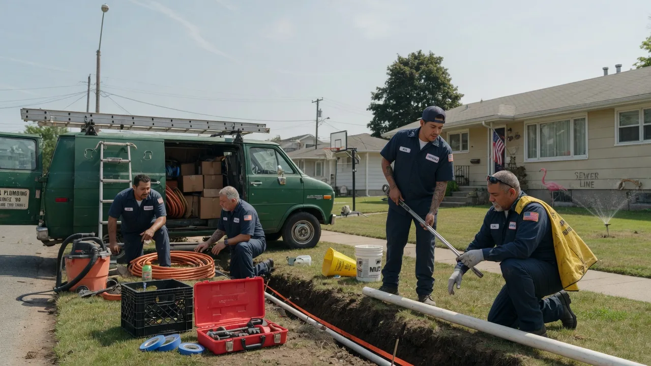 Gas Line Installation in Sainte Marie, IL near me