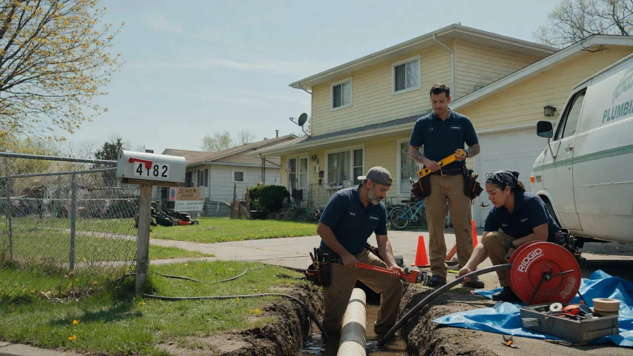 Gas Line Repair in Sainte Marie, IL near me